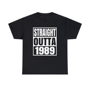 Vintage 1989 T Shirts for Men Retro Funny 1989 Birthday Men Shirts Big and Tall Plus Size