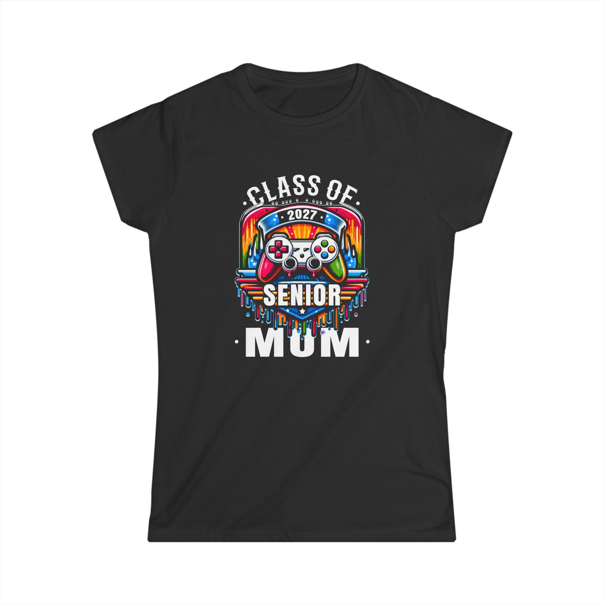 Senior 2027 Mom Graduate Cute Class of 2027 Shirt 2027 Womens T Shirts