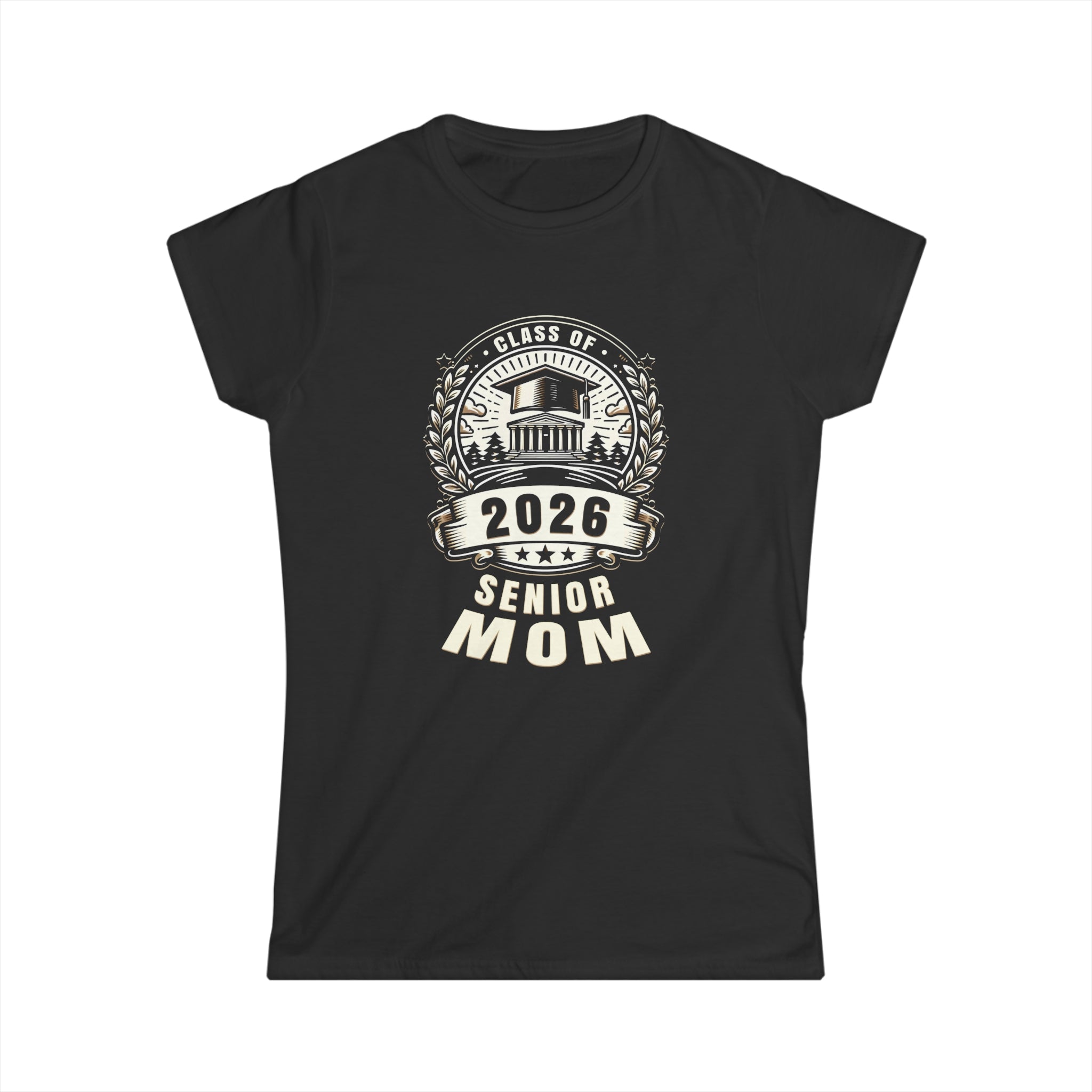 Senior 2026 Class of 2026 for College High School Senior Mom Shirts for Women