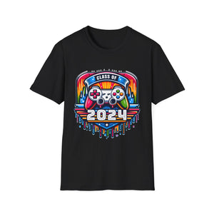 Class of 2024 Senior 2024 Graduation Vintage School Men Shirts