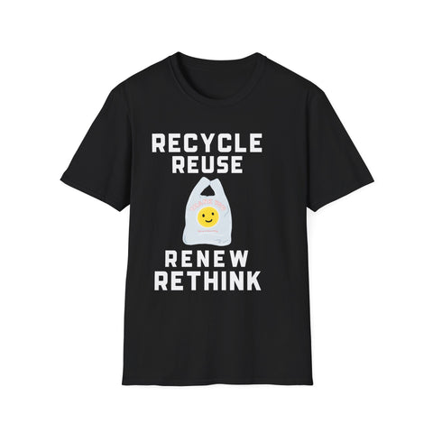 Earth Day Environment Logo Vintage Environmental Gift Environmental Symbol Men Shirts