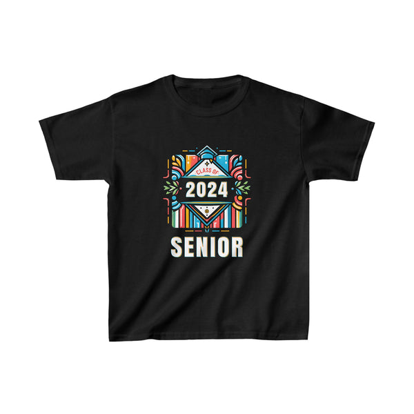 Senior Class of 2024 Shirt Senior Graduation 2024 Girls Tops