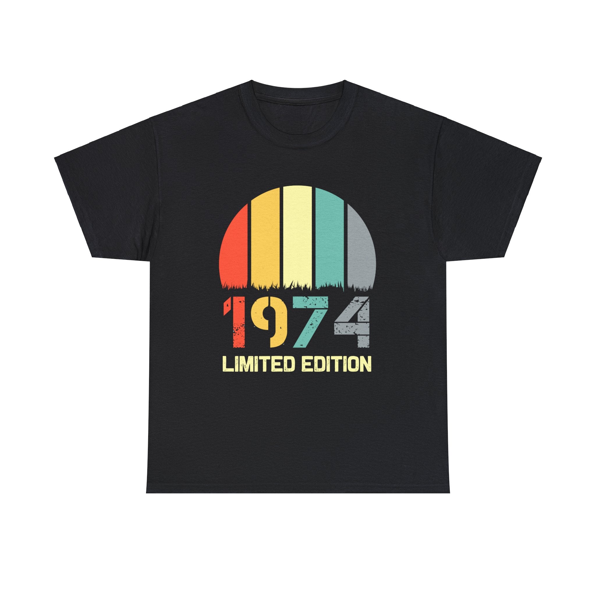 Vintage 1974 TShirt Men Limited Edition BDay 1974 Birthday Mens Tshirts for Men Big and Tall