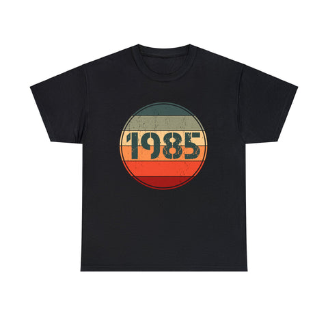 Vintage 1985 Birthday Shirts for Men Funny 1985 Birthday Big and Tall Tshirts Shirts for Men