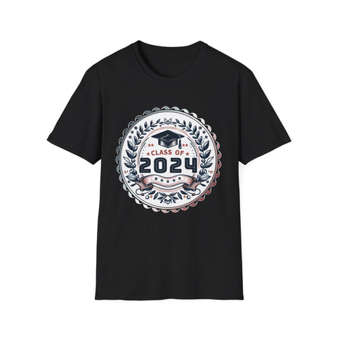 Senior 2024 Class of 2024 Seniors Graduation 2024 Senior 24 Mens Tshirts