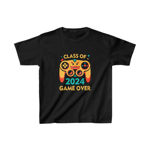 Game Over Class Of 2024 Shirt Students Funny Graduation Girl Shirts