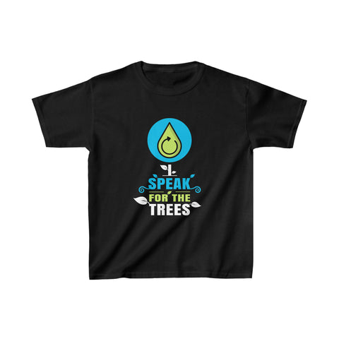 I Speak For Trees Earth Day Save Earth Inspiration Hippie Boy Shirts