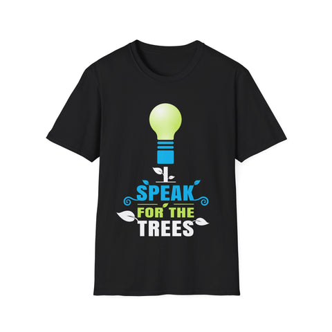 Earth Day I Speak For The Trees Design Nature Lover Men Shirts