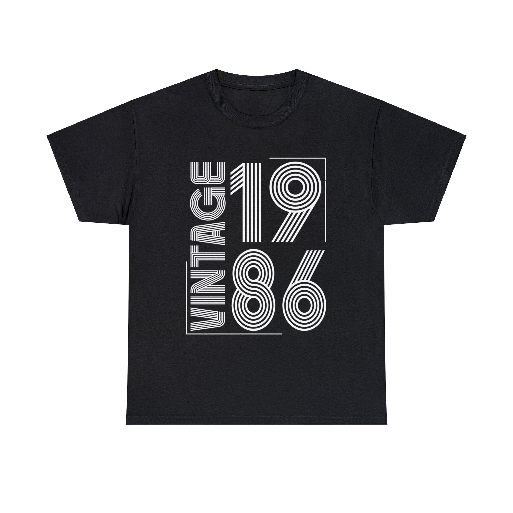 Vintage 1986 T Shirts for Men Retro Funny 1986 Birthday Men Shirts Big and Tall Plus Size