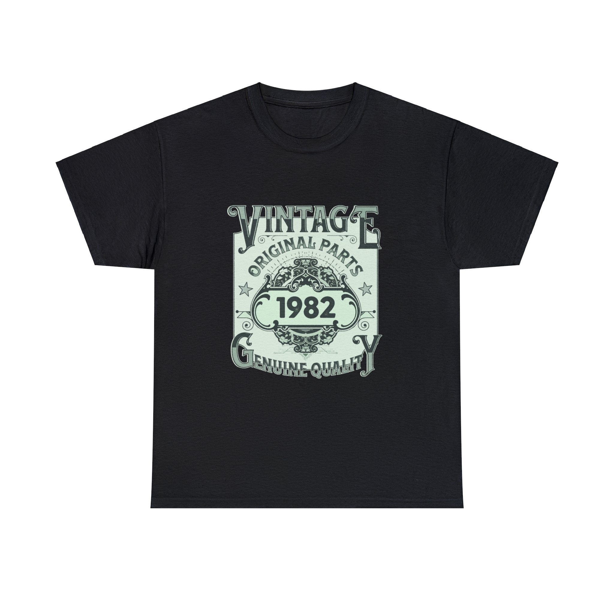 Vintage 1982 TShirt Men Limited Edition BDay 1982 Birthday Big and Tall Shirts for Men Plus Size