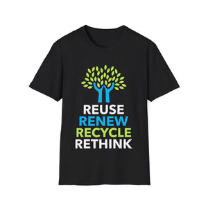 Planet Earth Environment Symbol T-Shirt Environmentalist Activism Environment Mens T Shirts