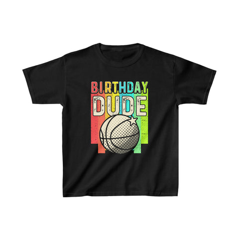 Perfect Dude Birthday Boy Basketball Birthday Dude Birthday Gift Boys Dude Boys T Shirts