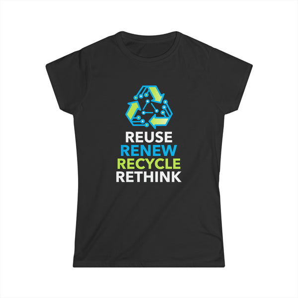 Peace Love Environment Earth Day Funny Quote Teachers Environment Women Tops