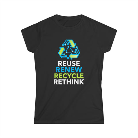 Peace Love Environment Earth Day Funny Quote Teachers Environment Women Tops