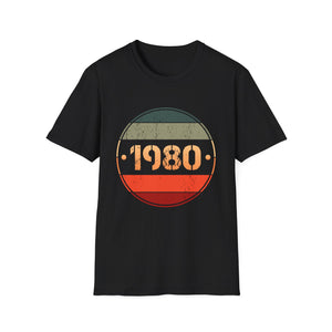 Vintage 1980 Limited Edition 1980 Birthday Shirts for Men Shirts for Men