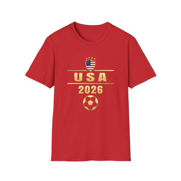 USA 2026 United States Sport USA Team 2026 Player 2026 USA T-Shirts for Men and Teens
