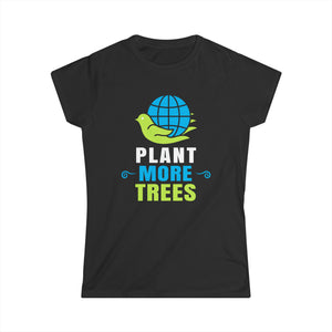 Happy Arbor Day Shirt Earth Day Plant Trees Tree Hugger Women Shirts