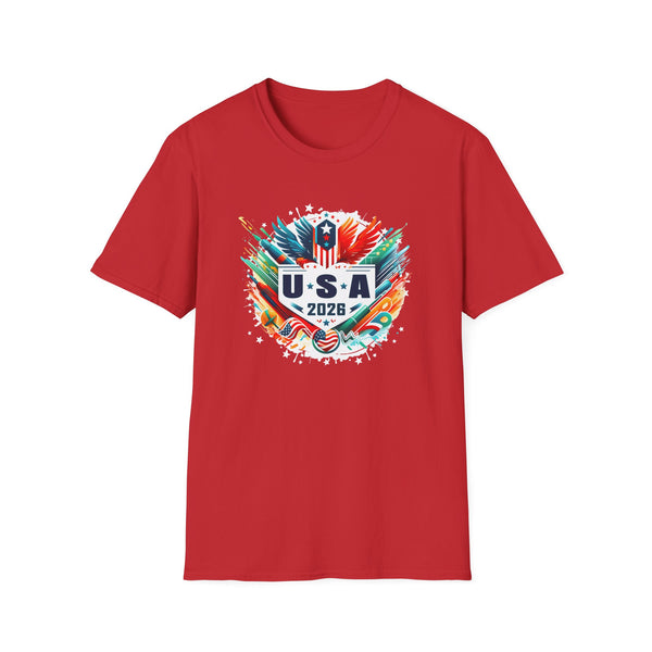 USA 2026 Go United States Sport USA Team 2026 USA T-Shirts for Men and Teens