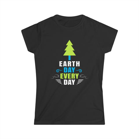 Everyday is Earth Day Earth Crisis Environment Activism Women Tops