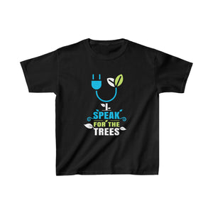 I Speak For The Trees Shirt Gift Environmental Earth Day Girls Tops