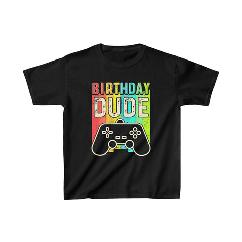 Perfect Dude Birthday Boy Video Game Birthday Dude Birthday Gift Boys Dude Boys Tshirts