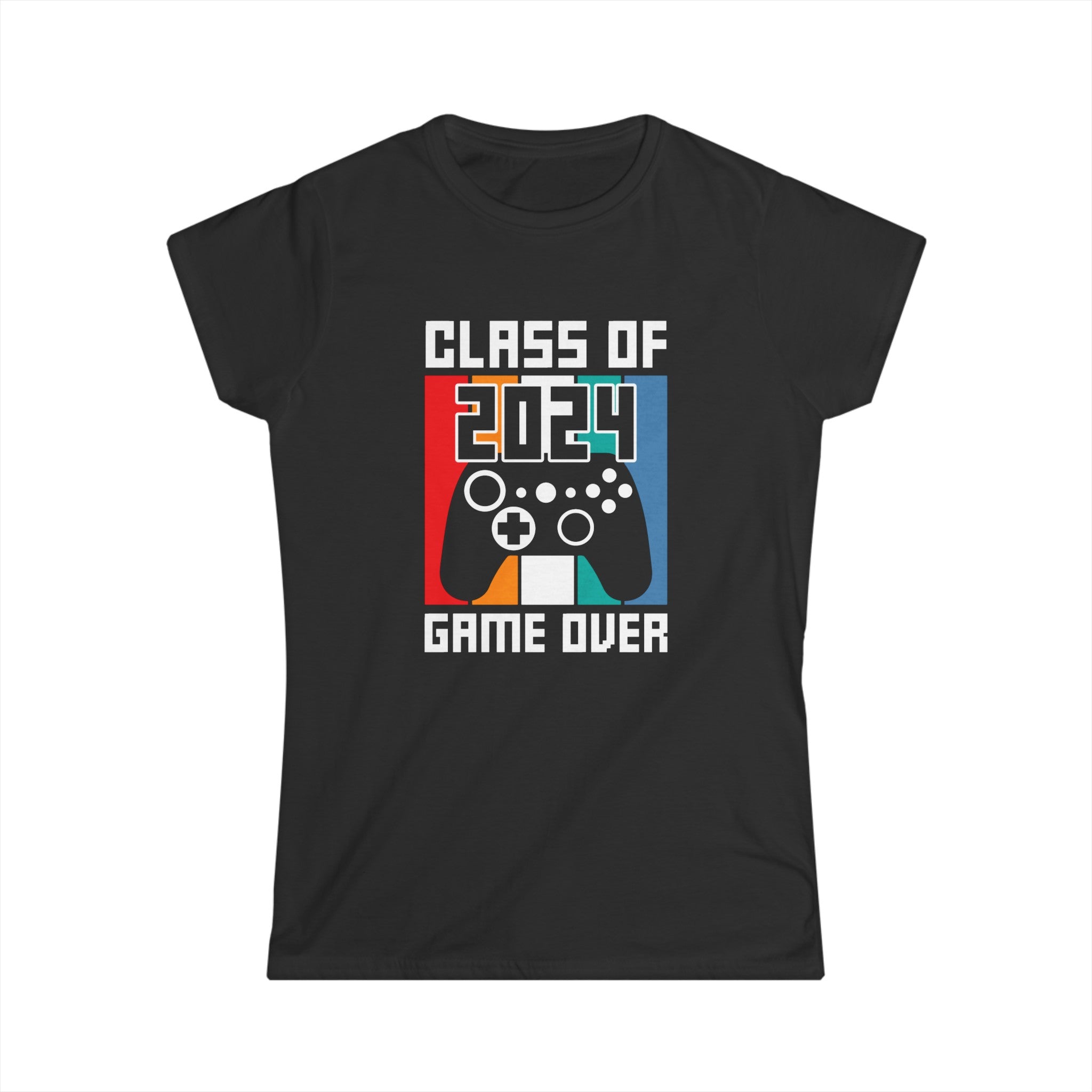 Senior Class of 2024 Gamer Seniors Gaming 2024 Graduation Womens T Shirt