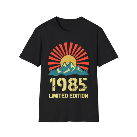 Vintage 1985 Limited Edition 1985 Birthday Shirts for Men Mens T Shirts