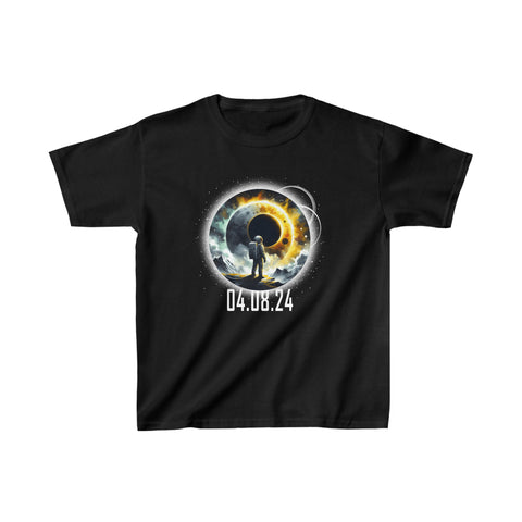 America Totality Spring 4.08.24 Total Solar Eclipse 2024 Girls Tshirts