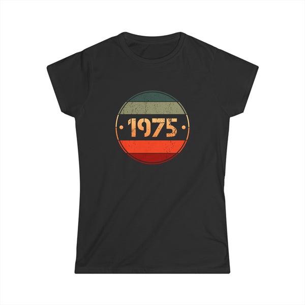 Vintage 1975 Limited Edition 1975 Birthday Shirts for Women Womens Shirts