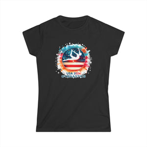 USA 2024 Games United States Gymnastics America 2024 USA Women Shirts