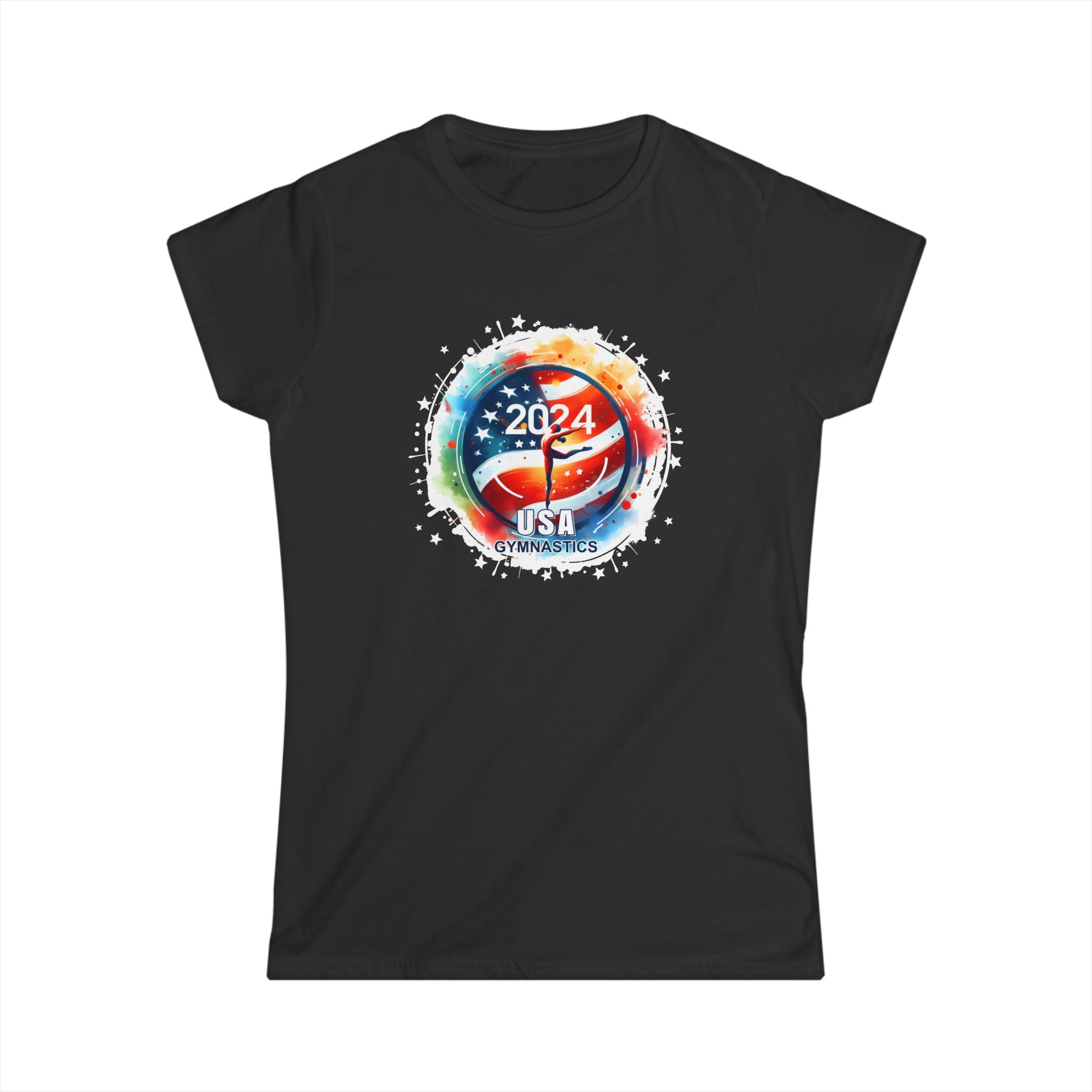 USA 2024 Games United States Gymnastics America 2024 USA Womens Shirt