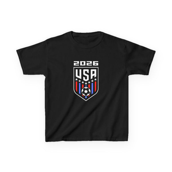 USA Player 2026 Team Boys Kids Girls Youth Teen USA 2026 T-Shirts for Kids