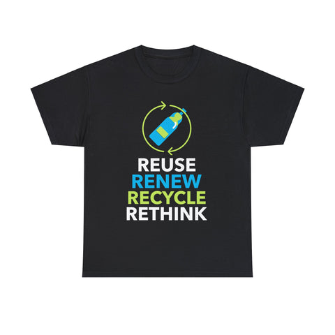 Everyday is Earth Day Recycle Environmental Activist Shirts for Men Plus Size Big and Tall