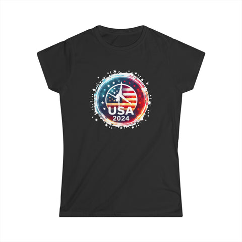 USA 2024 Games United States Gymnastics America 2024 USA Womens Shirt