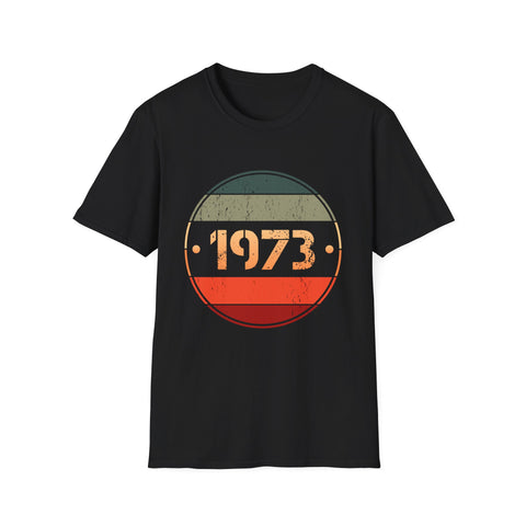 Vintage 1973 Limited Edition 1973 Birthday Shirts for Men Mens Shirts