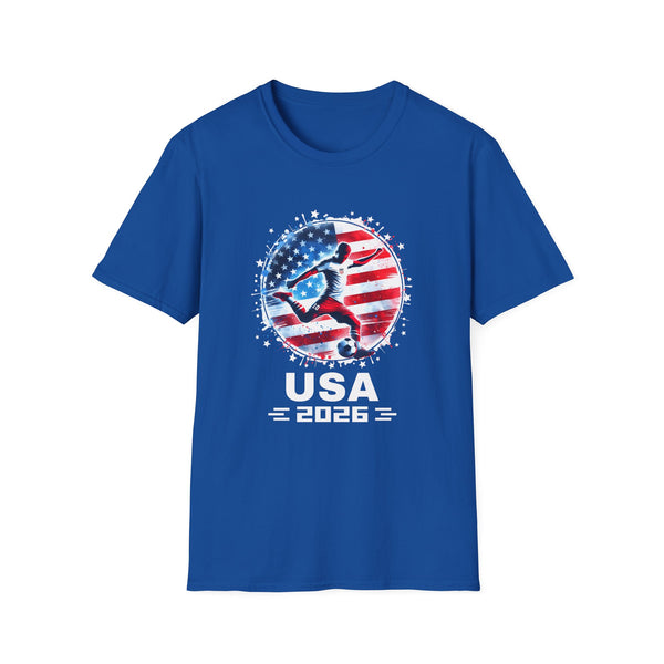 USA 2026 United States Sport USA Team 2026 Player 2026 USA T-Shirts for Men and Teens
