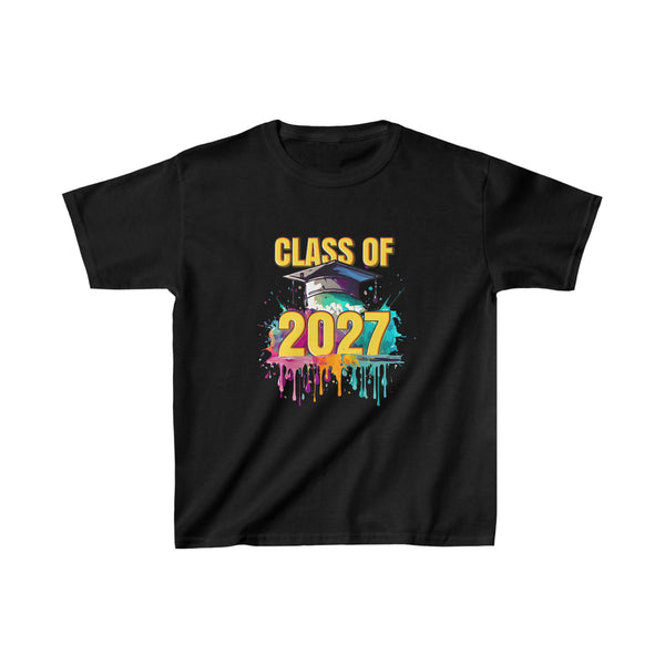 Senior 2027 Class of 2027 for College High School Senior T Shirts for Boys