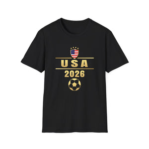 USA 2026 United States Sport USA Team 2026 Player 2026 USA T-Shirts for Men and Teens