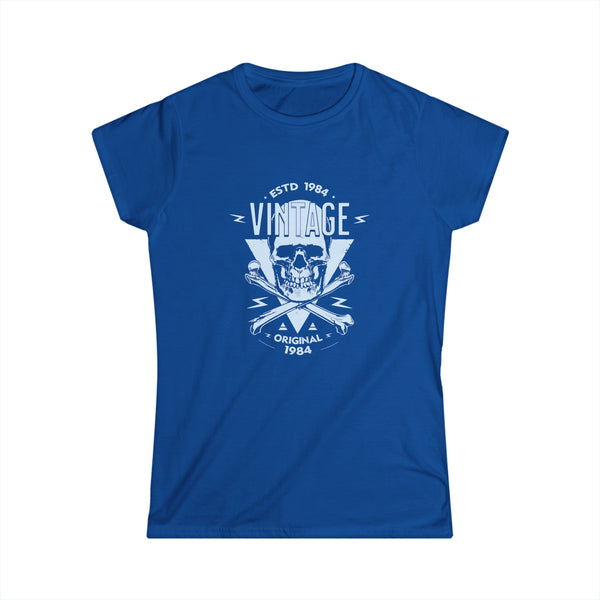 Vintage 1984 TShirt Women Limited Edition BDay 1984 Birthday Shirts for Women