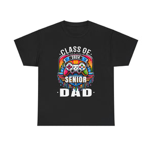Senior 2024 Dad Graduate Cute Class of 2024 Shirt 2024 Shirts for Men Plus Size Big and Tall