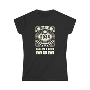 Senior 2034 Senior Mom Senior 2034 Parent Class of 2034 Women Shirts