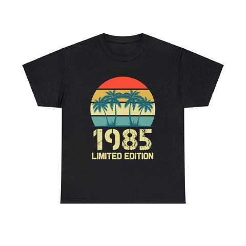 Vintage 1985 Birthday Shirts for Men Funny 1985 Birthday Men Shirts Big and Tall Plus Size