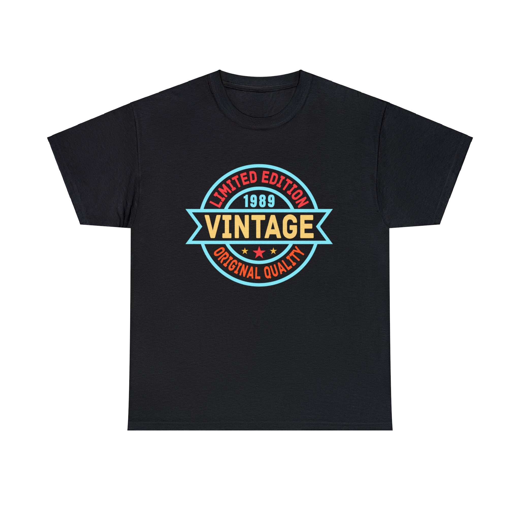 Vintage 1989 T Shirts for Men Retro Funny 1989 Birthday Shirts for Men Plus Size Big and Tall