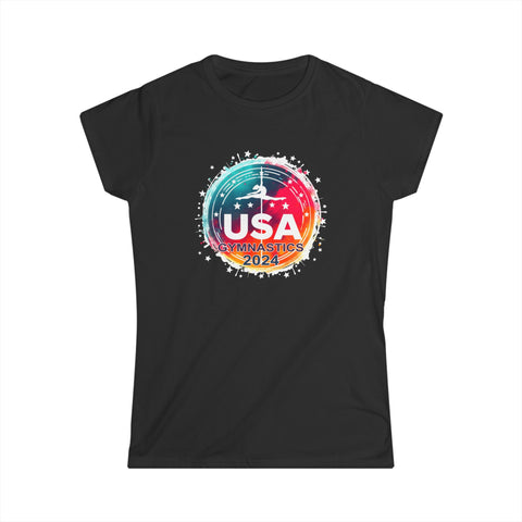 USA 2024 Games United States Gymnastics America 2024 USA Women Shirts