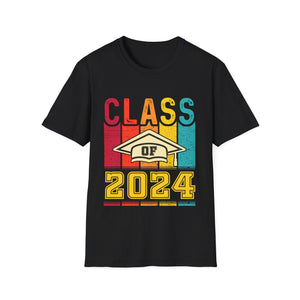 Class of 2024 College University High School Future Graduate Men Shirts