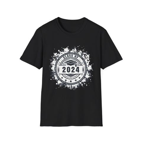 Class of 2024 Grow With Me First Day of School Mens T Shirts