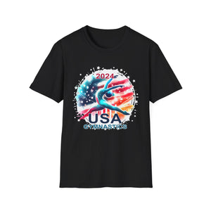 USA 2024 Games United States Gymnastics America 2024 USA Mens Shirts