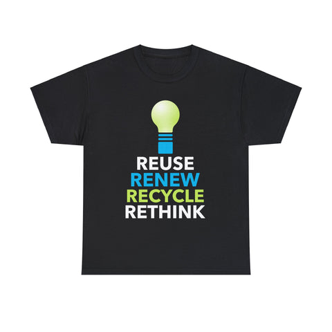Vintage Green Recycle Symbol Novelty Earth Day Recycling Big and Tall Tshirts Shirts for Men