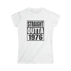 Vintage 1976 TShirt Women Limited Edition BDay 1976 Birthday Womens T Shirts