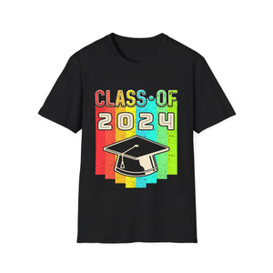 Senior 2024 Class of 2024 Graduation First Day Of School Shirts for Men